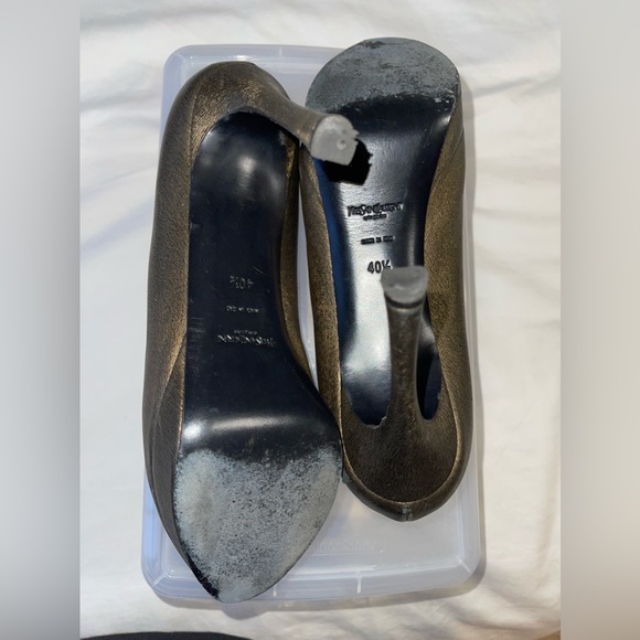 Yves Saint Laurent Palais 80 pump - 40.5 - Picture 6 of 7